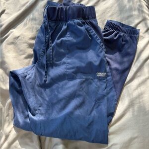 Cherokee Workwear scrub pants - navy - size S (2 PAIR AVAIL)